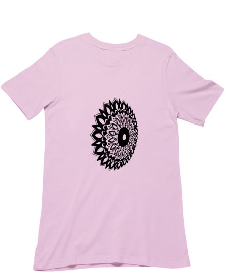 Illusion Black Mandala  Classic T-Shirt