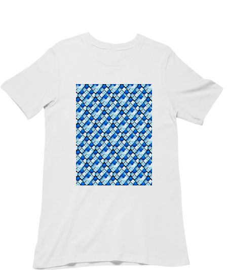 Blue Tile Classic T-Shirt