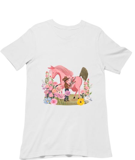 Pink horse  Classic T-Shirt