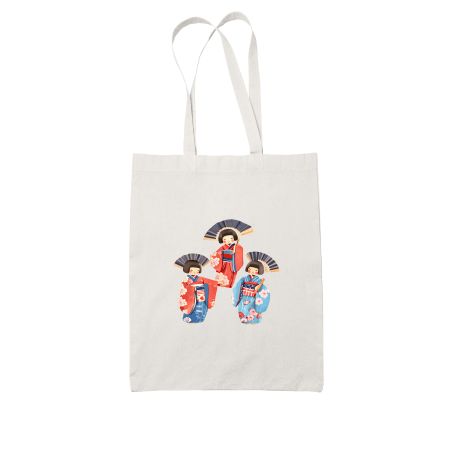 Japanese Dolls Tote Bag