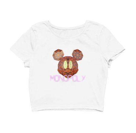 MONOPOLY MICKEY Crop Top