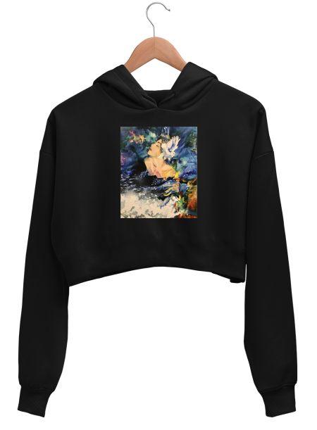 Profound Hope Crop Hoodie