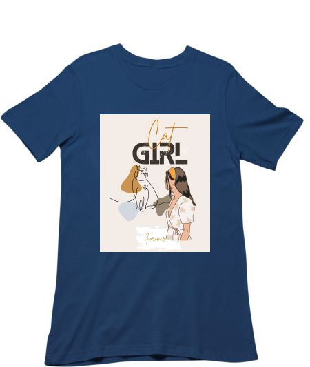 Cat Girl Forever Classic T-Shirt