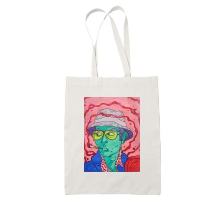 Trippy  White Tote Bag