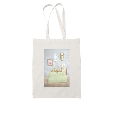 3monks White Tote Bag