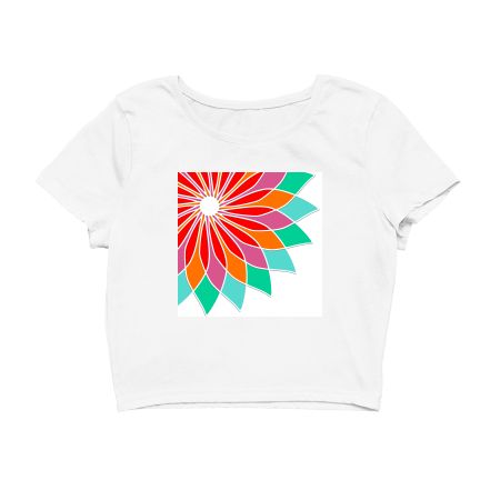 Classic mandala Crop Top