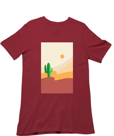 Abstract Cactus Canvas Classic T-Shirt