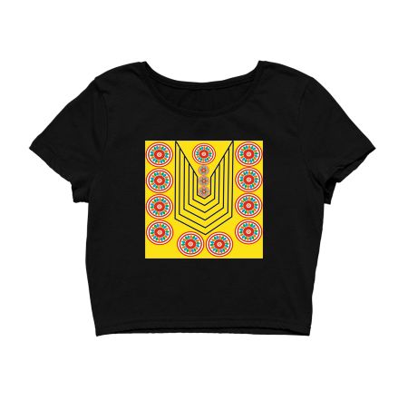 different pattern Crop Top