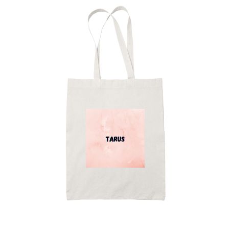 Taurus pink charm White Tote Bag