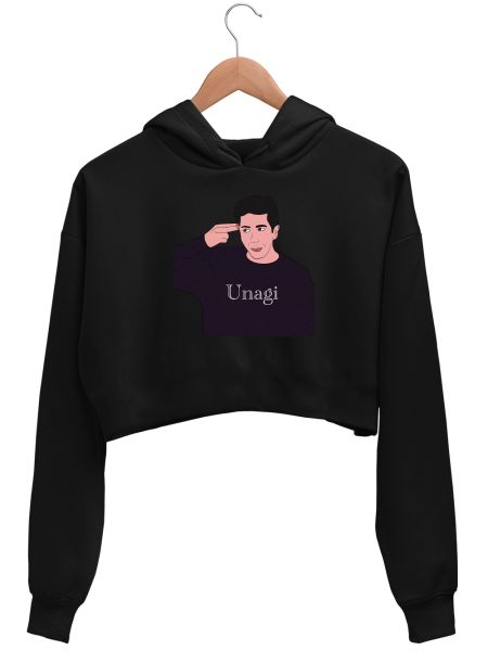 Friends Ross unagi Crop Hoodie