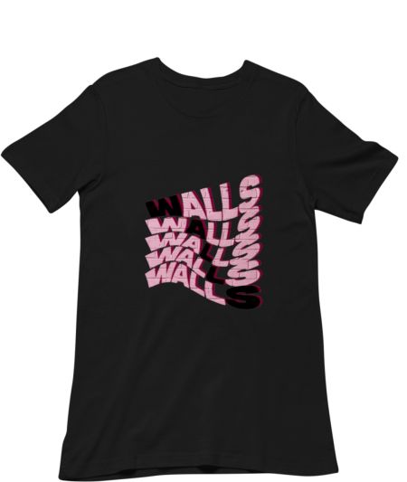 Walls Louis Tomlinson pink bricks  Classic T-Shirt