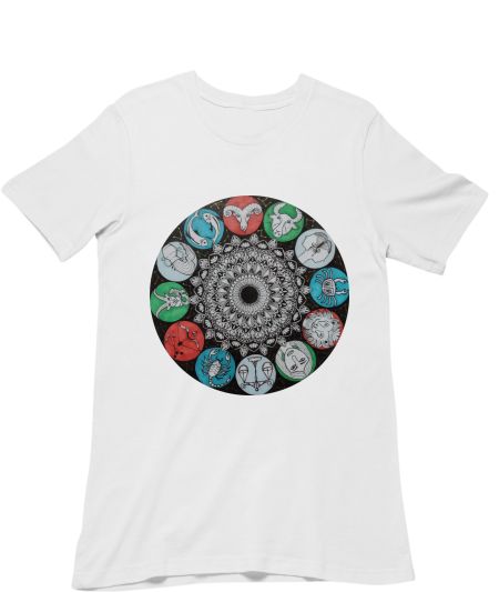 Zodiac Mandala Classic T-Shirt