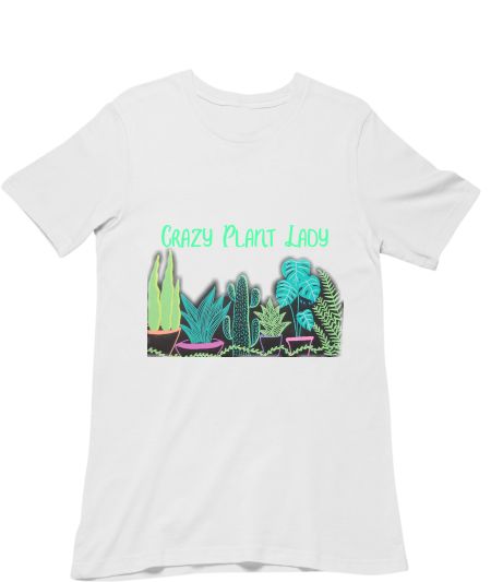 Crazy Plant Lady Classic T-Shirt