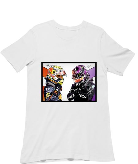 Lewis Hamilton Vs Max Verstappen Championship Rivalry 2021 Classic T-Shirt