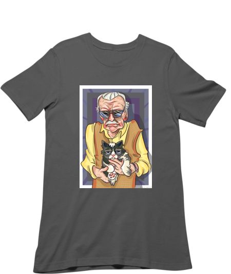 Stan Lee & Grumpy Cat  Classic T-Shirt