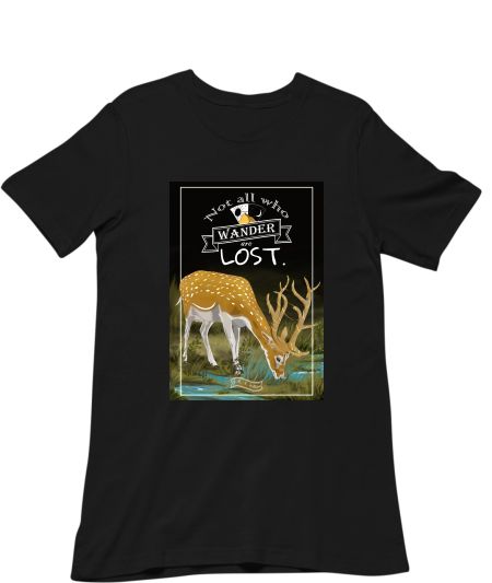 Not all who wander are lost Classic T-Shirt