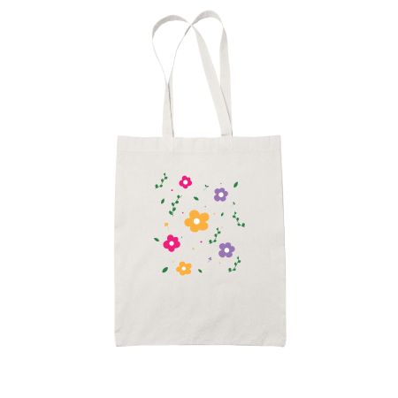 Minimal Floral art  Tote Bag