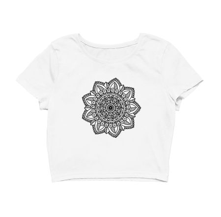 Mandala  Crop Top