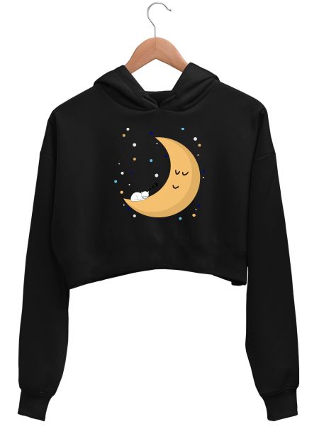 Night Crop Hoodie