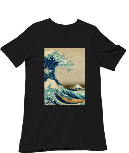 The Great Wave off Kanagawa by Hokusai Classic T-Shirt