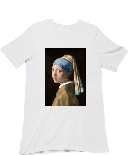 Girl with a Pearl Earring by Johannes Vermeer  Classic T-Shirt