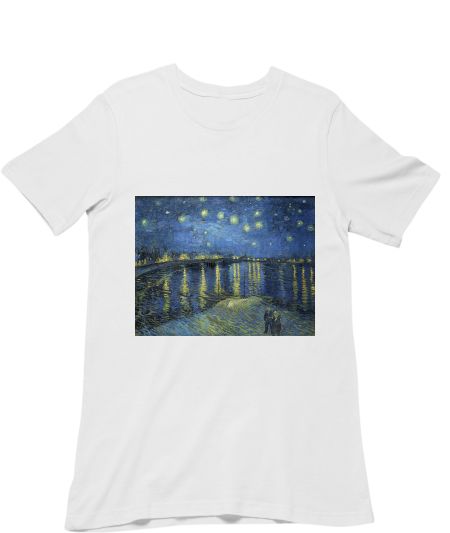 Vincent van Gogh's Starry Night Over the Rhone  Regular T-Shirt