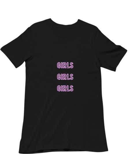 GIRLS GIRLS GIRLS Regular T-Shirt