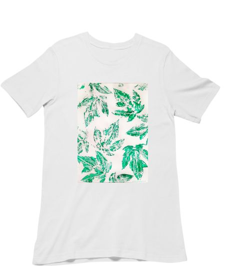 Origina Leaf Prints - Green story Classic T-Shirt