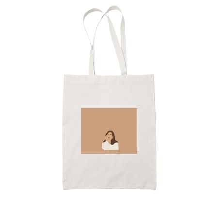 Girl Boss White Tote Bag