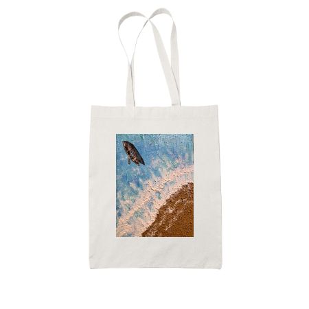 3D ocean texture art Tote Bag