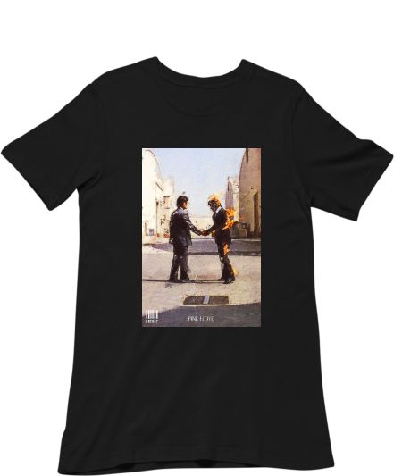 PINK FLOYD ALBUM COVER OIL STYLE ARTWORK Regular T-Shirt