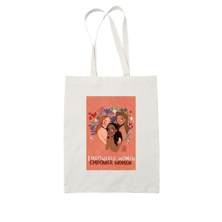 Empowered women White Tote Bag