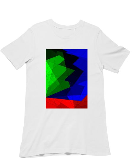RGB Geometric Abstract | mushy_mfk Regular T-Shirt