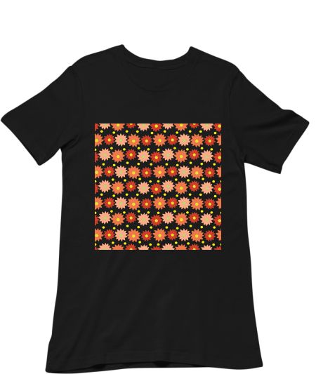 orange flowers Regular T-Shirt
