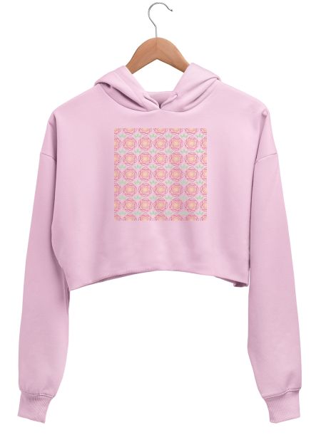 roses o roses Crop Hoodie