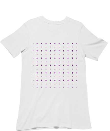 purple geometric print Classic T-Shirt