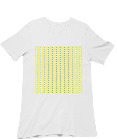 yellow arrow tribal print Regular T-Shirt