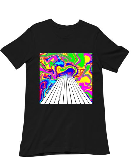 Psychedelic path Classic T-Shirt