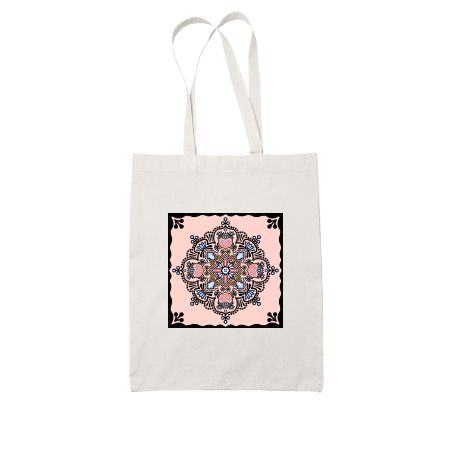 Floral mandala design  Tote Bag