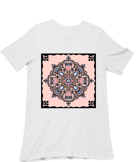 Floral mandala design  Regular T-Shirt