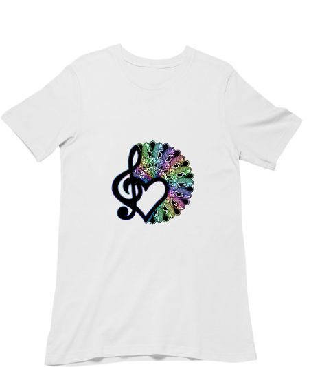Musical mandala Regular T-Shirt