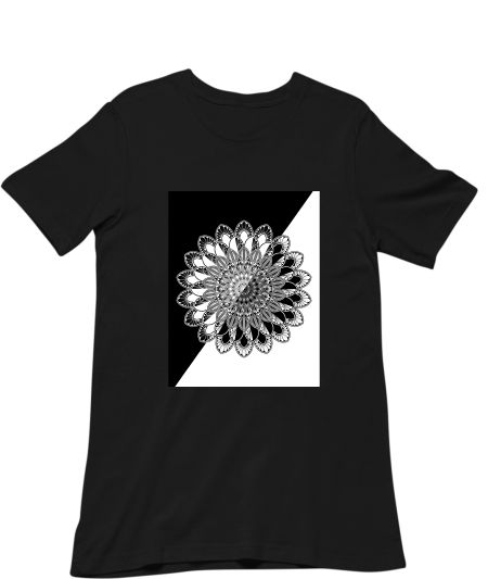 B&W mandala Regular T-Shirt