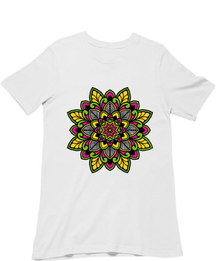Colorful Mandala Regular T-Shirt