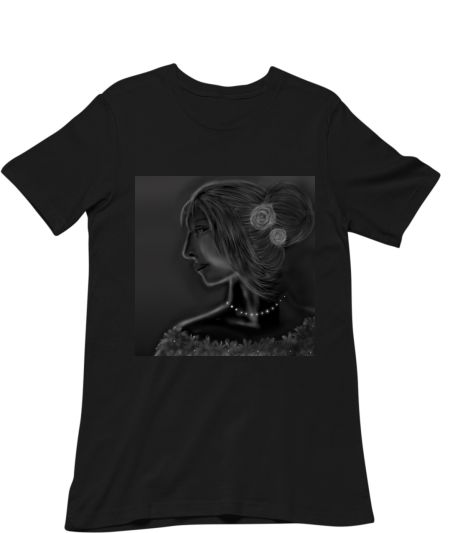 Girl in the moonlight  Classic T-Shirt