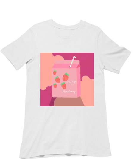 Strawberry milk carton Regular T-Shirt