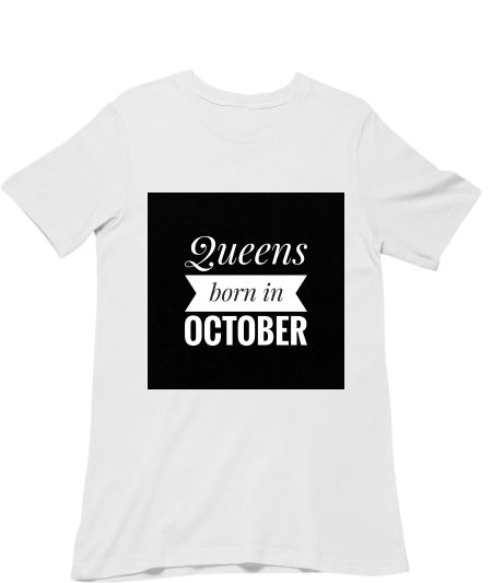 Queens born in October 2 Classic T-Shirt