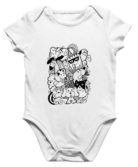 Hello from Doodle Dogs Family Onesie