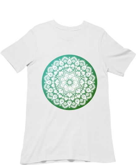 Glowing Mandala Art Classic T-Shirt