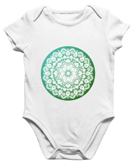 Glowing Mandala Art Onesie