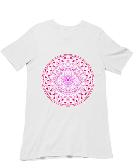 Romantic Mandala Regular T-Shirt